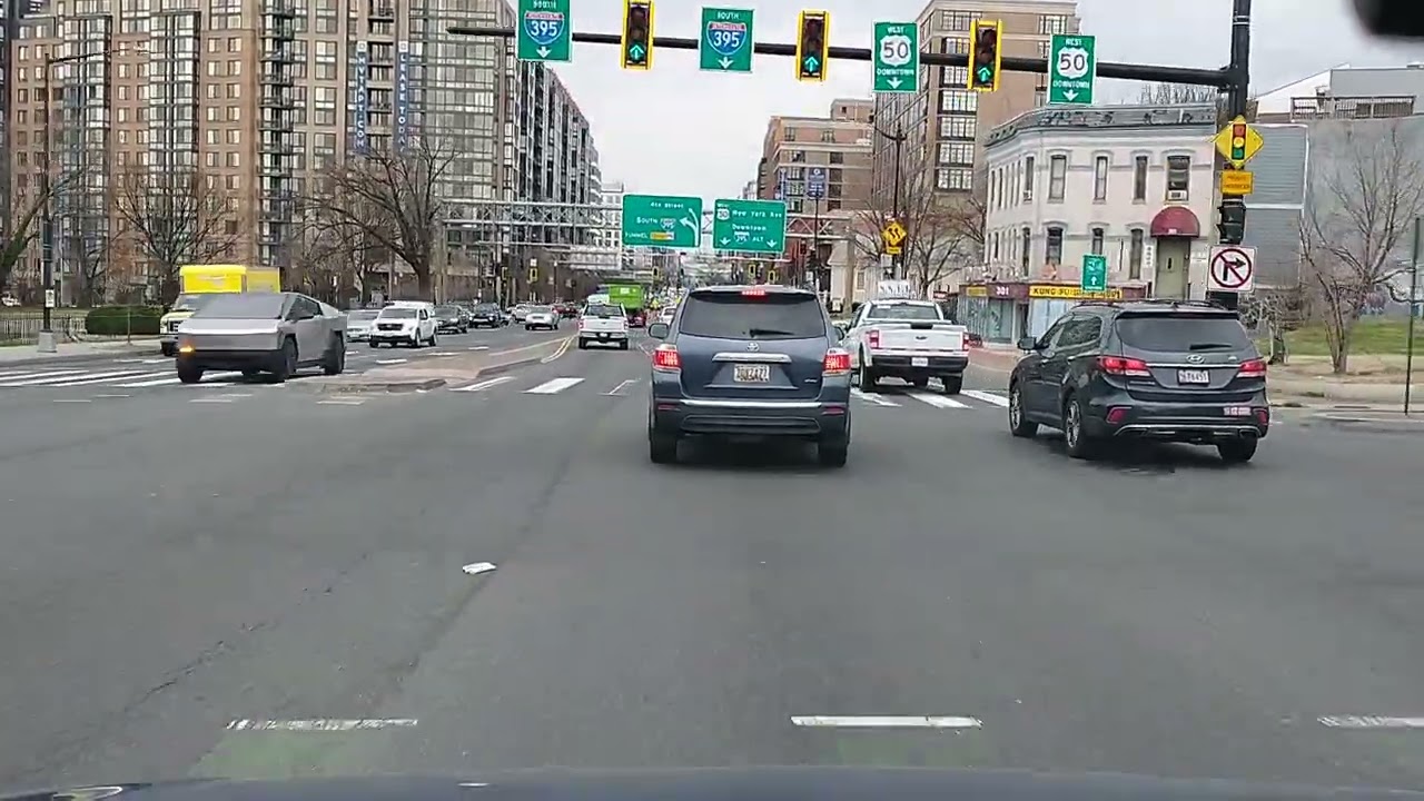 NY Ave to Arlington | Nice Spring Morning