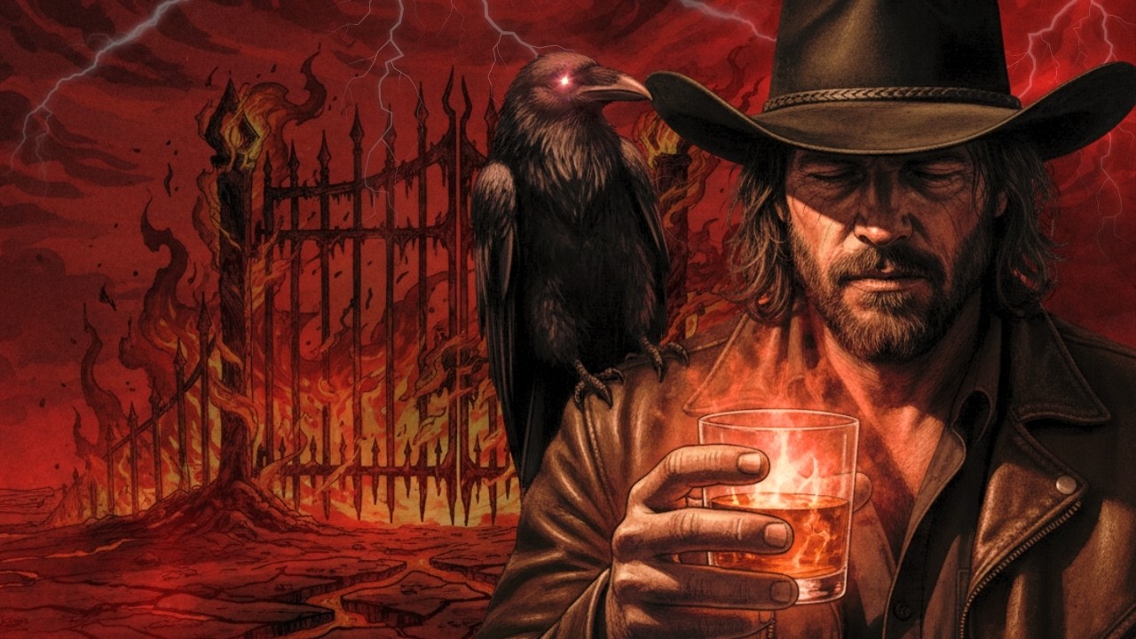 🔥 THE DEVIL’S VIGIL | Dark Country & Southern Gothic Mix (Hellish Outlaw Ballads)