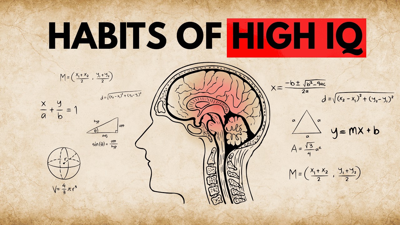 6 habit high IQ people do