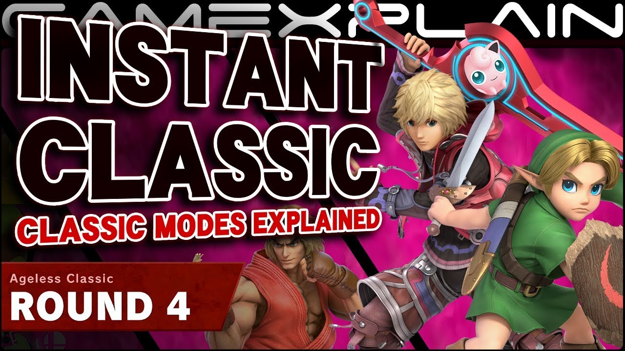 Smash Bros. Ultimate Classic Mode Explained! Shulk, Ken, Ryu, Young Link, & Jigglypuff