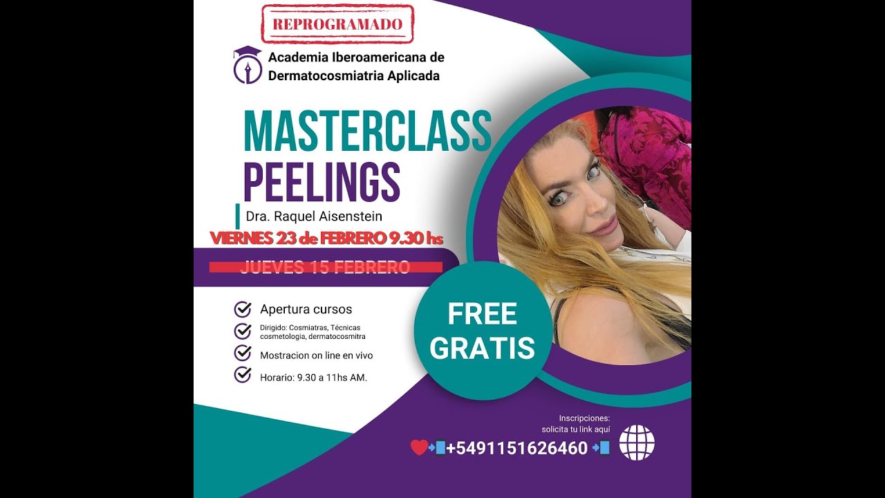 Masterclass Gratuita de Peeling