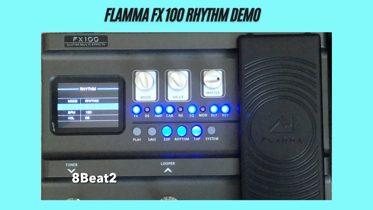 Flamma FX 100 Rhythm Demo