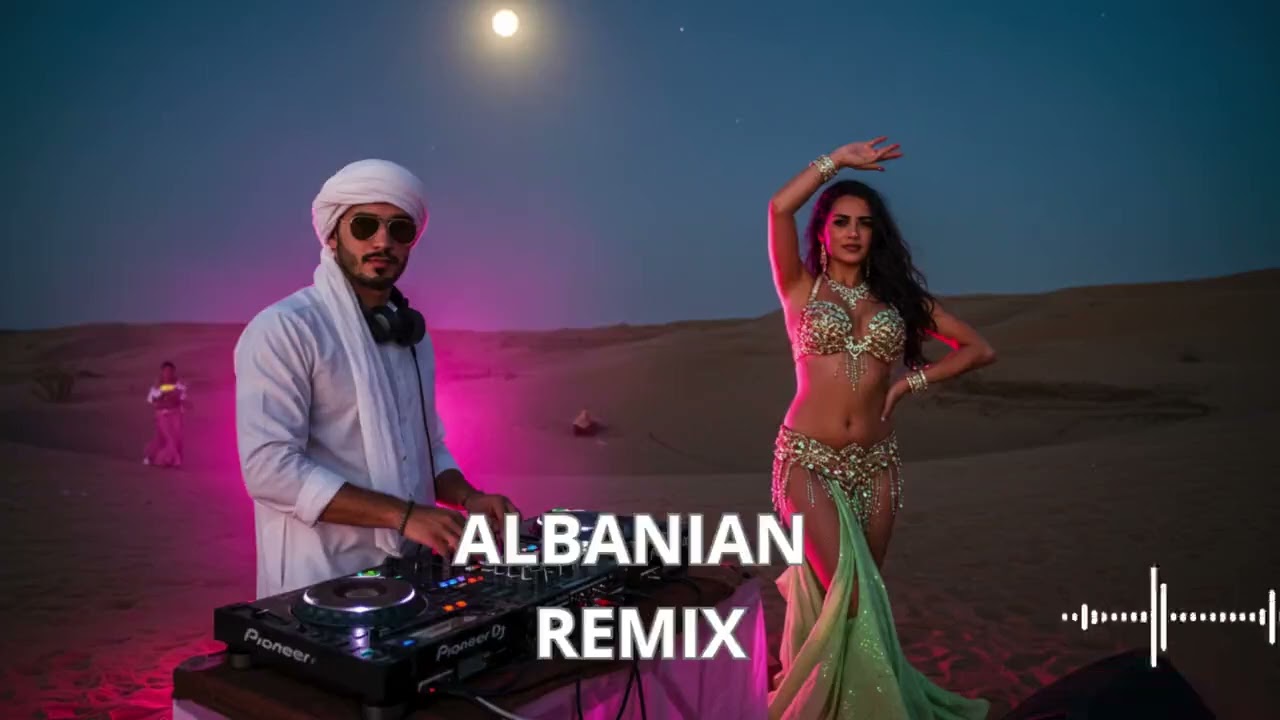 🇦🇱 Albanian HABIBI 2025 Remix 🎵 Arabic Fusion x Balkan EDM Night 🌙