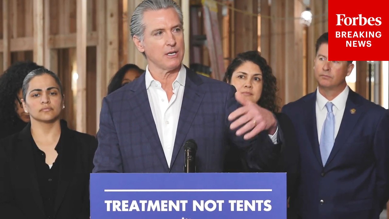 California Gov. Gavin Newsom Announces Homelessness And Mental Health Policy Reforms