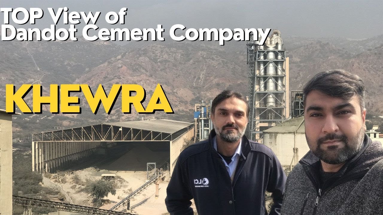 Top View Of  Dandot Cement Company Khewra