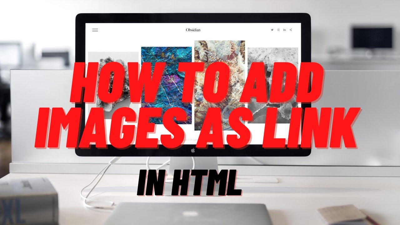 How to create a Link on an Image in HTML (Website/Webpage)|Full Tutorial