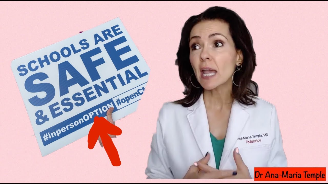 In person schools are safe | Fox46Charlotte | Dr. Ana-Maria Temple, Holistic Pediatrician