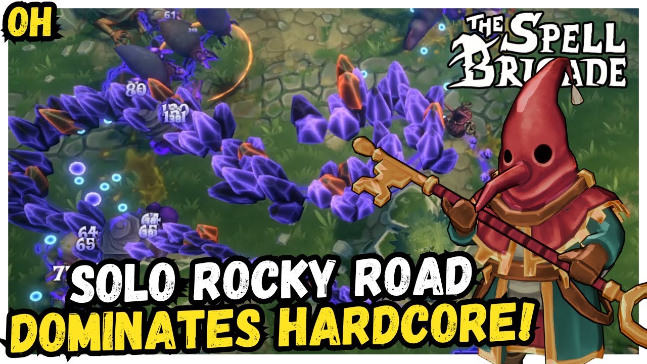 Solo Rocky Road DOMINATES Hardcore!! Spell Brigade!