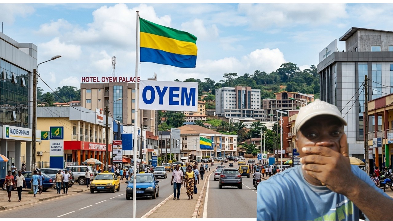 JE NE M’ATTENDAIS PAS À ÇA À OYEM ! 😱 #gabon #libreville 