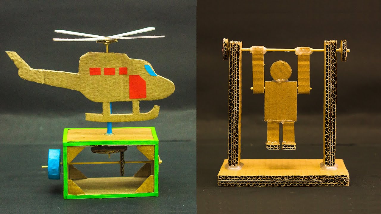 2 Cool Handmade Toys You Can Make With Cardboard