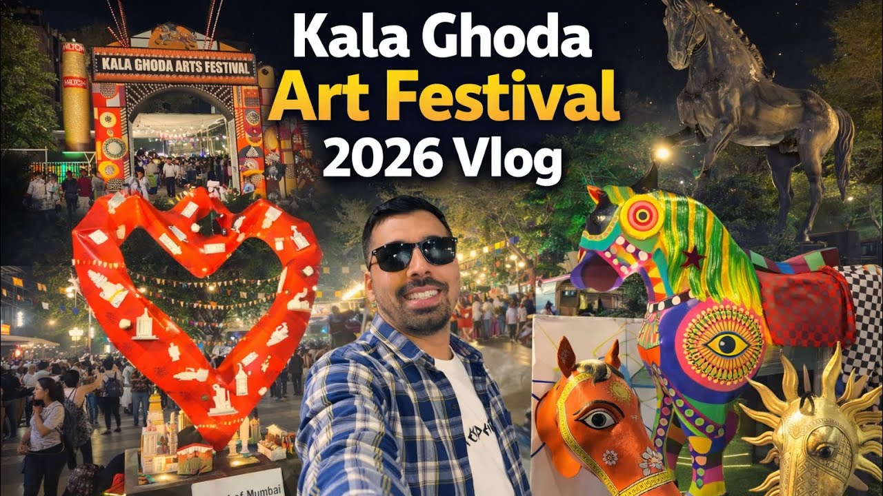 Kala Ghoda Art Festival 2026 Vlog Mumbai #kalaghodaartfestival #mumbai 