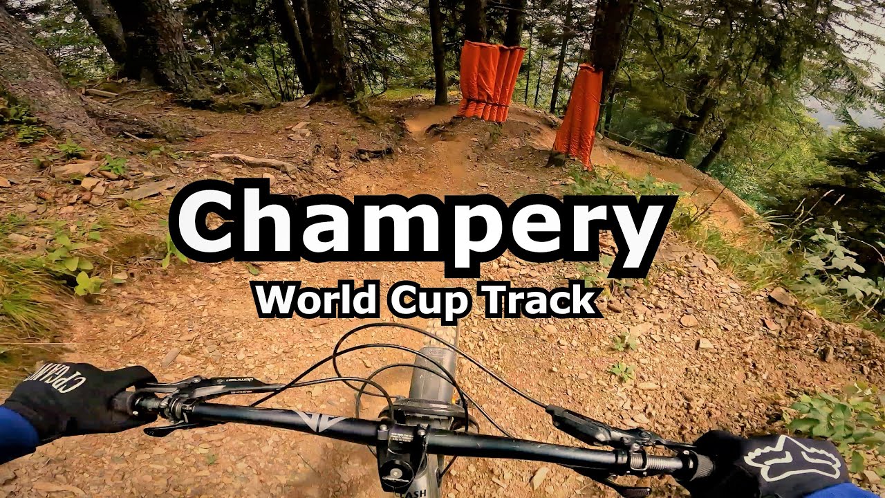 Champery World Cup DH Track - Switzerland