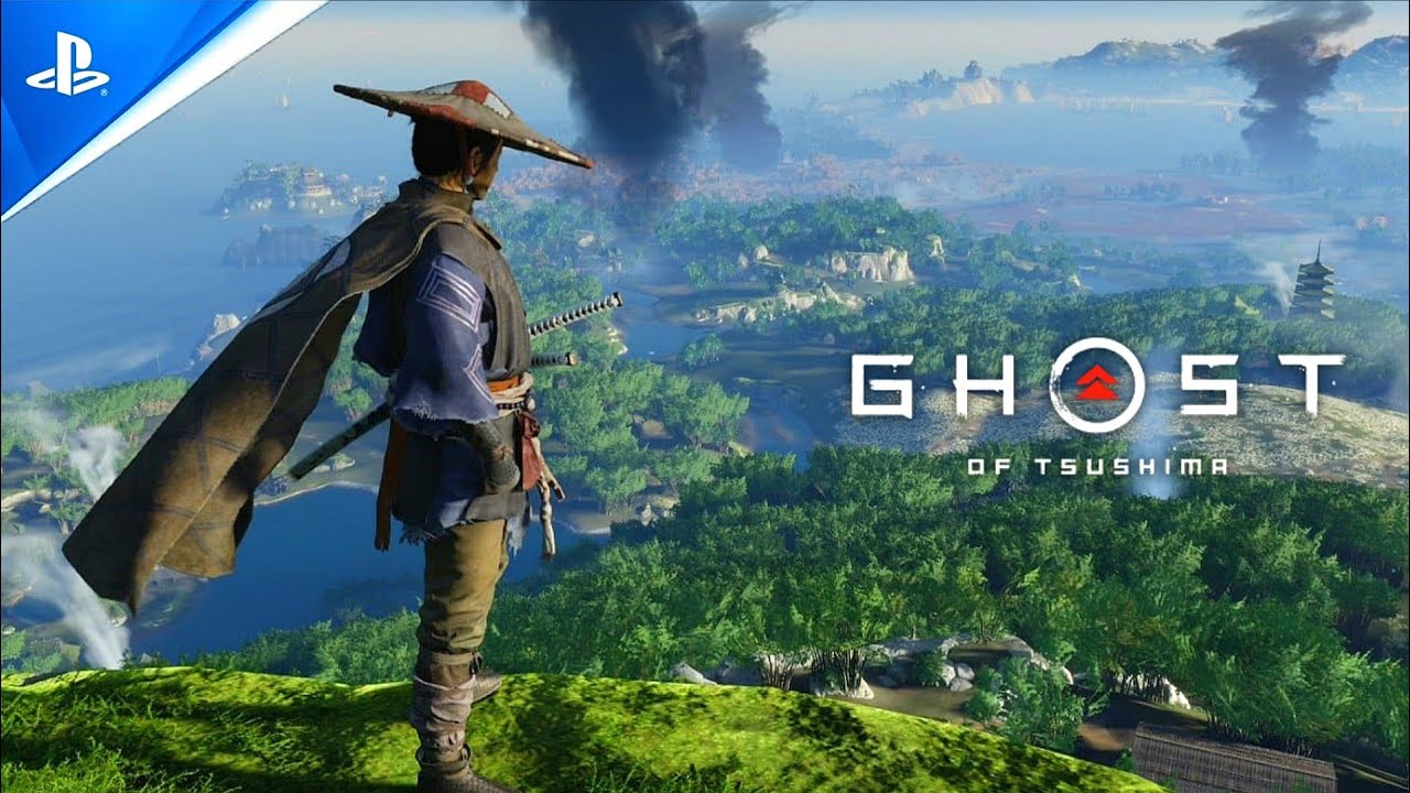 Ghost of Tsushima - Free Roam Gameplay PS4 Slim 
