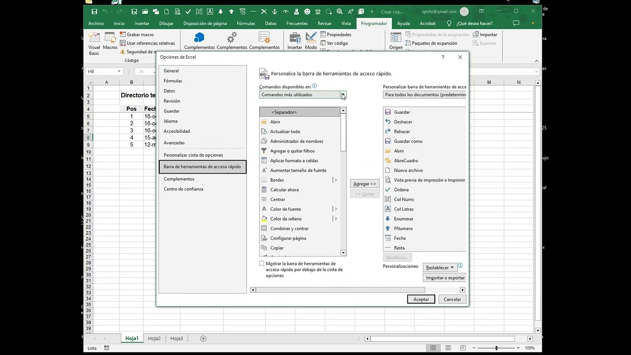Excel   Crear copias de respaldo con macro sencilla