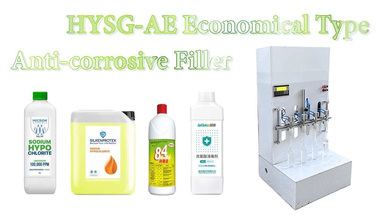 HYSG-AE  Economical Type Anti corrosive Filling Machine
