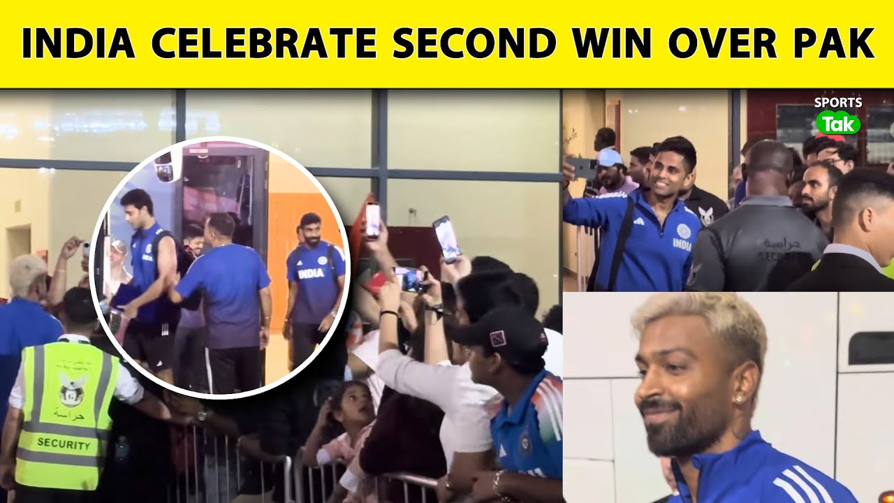 Live from Dubai— Indian team in happy mood after beating Pakistan for the 2nd time in Asia Cup|