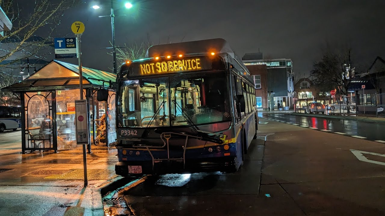 Translink CMBC 3342 on the 791 to Braid station (READ DESCRIPTION)