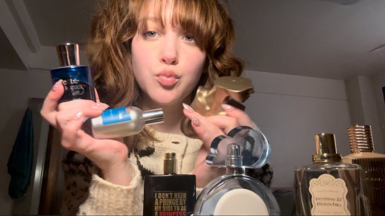 Lofi ASMR: Showing you my perfume collection 