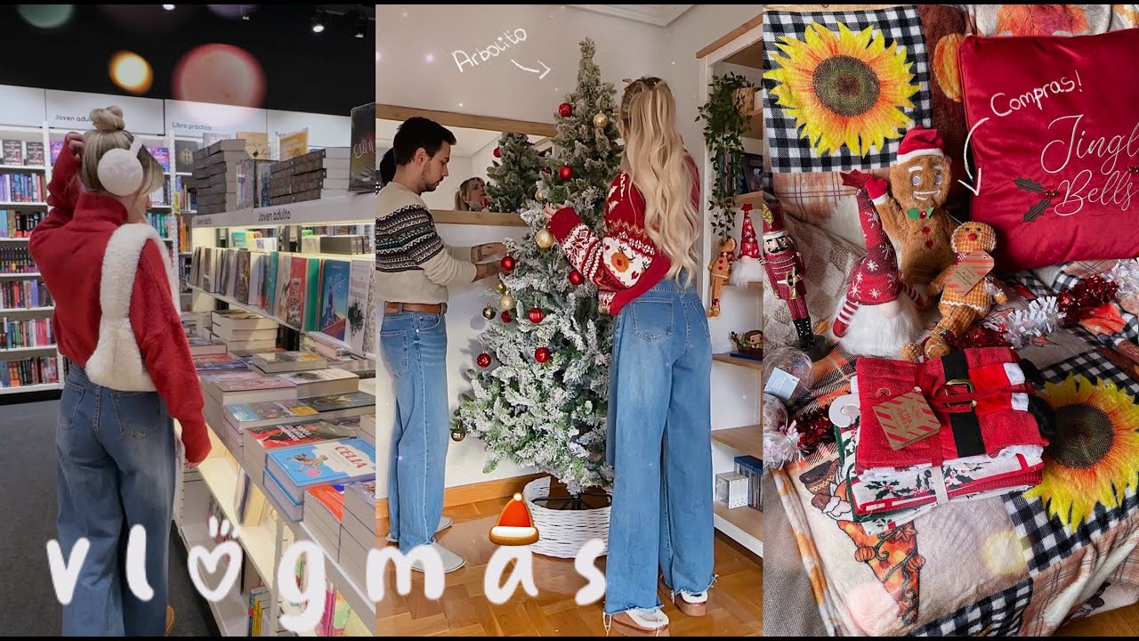 PRIMER VLOGMAS 🎅🏼 | Ponemos el arbolito 🎄 y muchas compras navideñas 🎁 || Mayiyi ♡