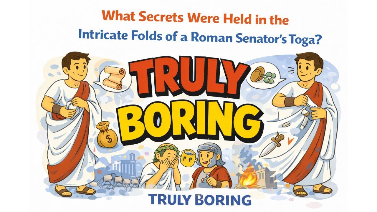 The Sleepy Historian | What Secrets Were Held in the Intricate Folds of a Roman Senator’s Toga?