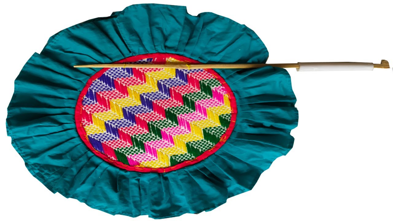 how to make a hand fan with plastic sack/hand fan design on plastic sack/handmade hand fan/hand fa/