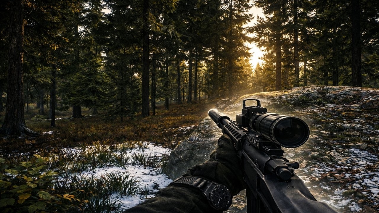 Sniper Raid Failed → Close Combat With His AK | Tarkov No Commentary