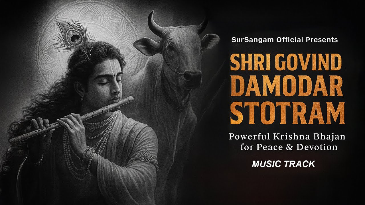 Shri Govind Damodar Stotram | Powerful Krishna Bhajan for Peace & Devotion