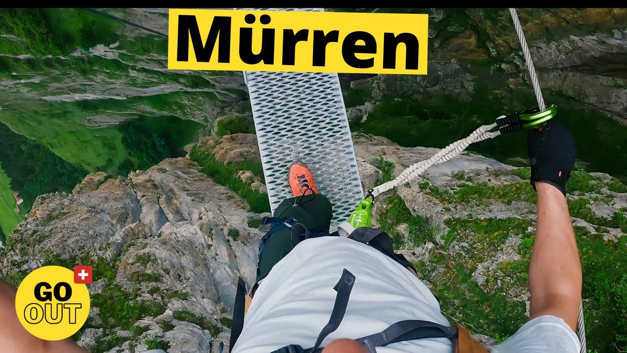 On the Edge from my comfort Zone I Via Ferrata Mürren 2021