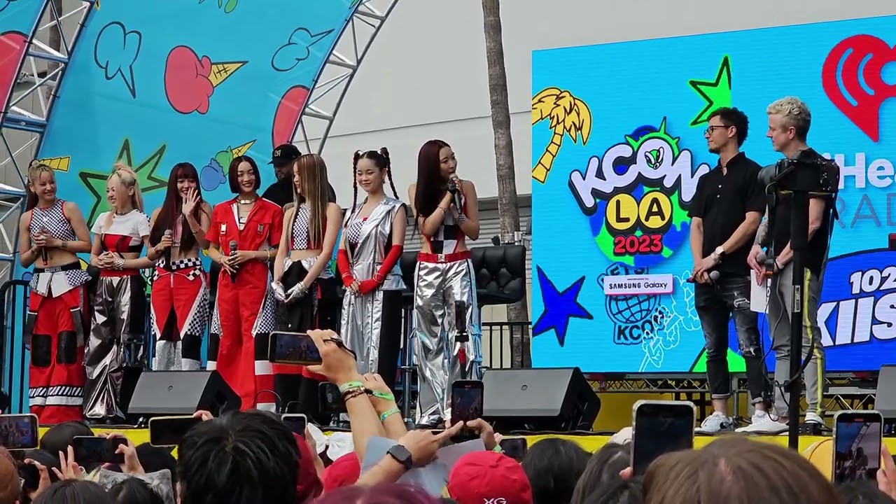 XG @ KCON LA 2023 Day 2 Saturday - 4K60 Fancam 230819