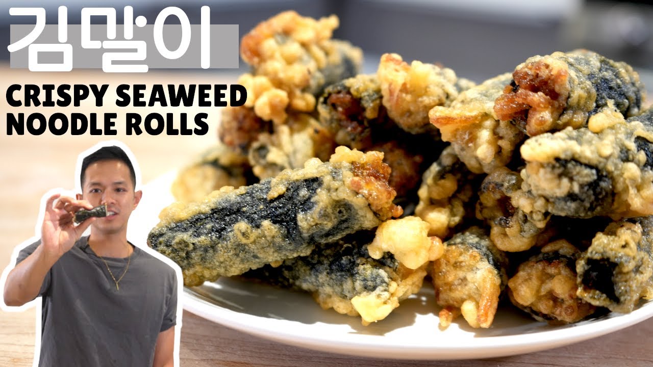 BEST Korean Street Food GIMMARI (김말이)