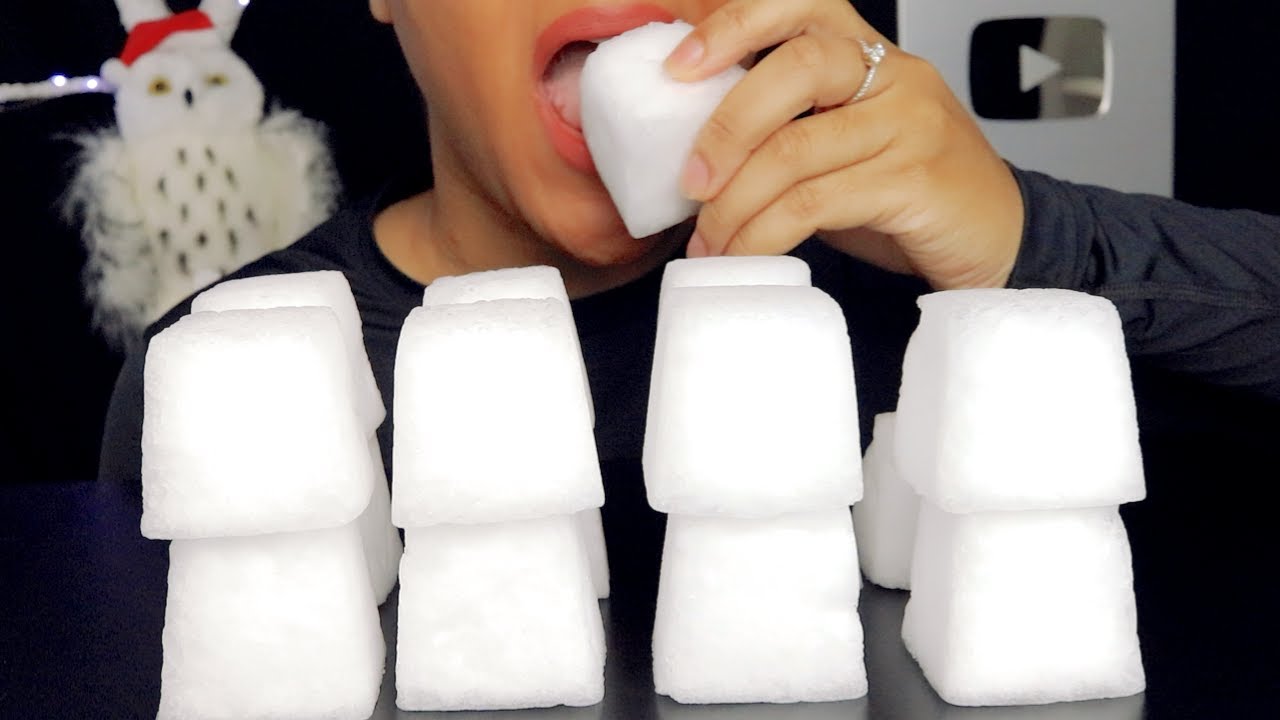 ASMR POWDERY ICE BLOCKS REQUEST/ ONLY BITES/ JUST BITES @11:08