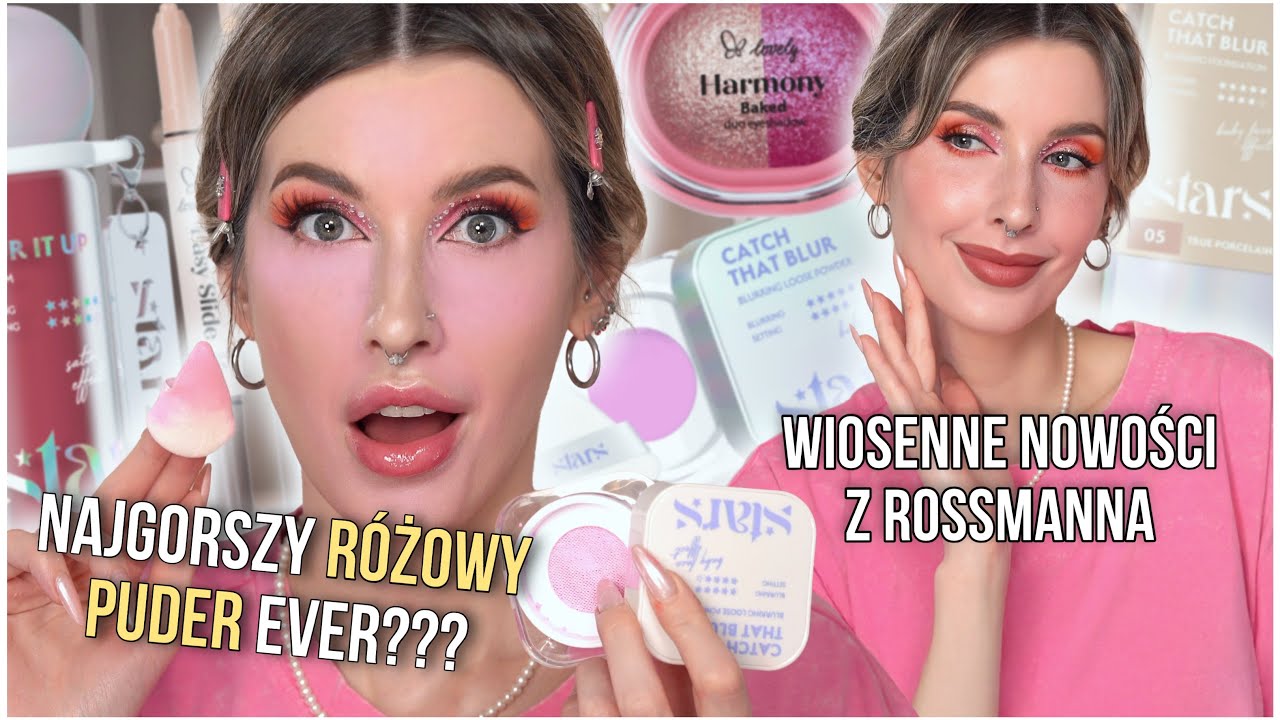 Puder w kolorze Świnki Peppy🐷- Sprawdzamy Nowości Stars from the Stars i Lovely!