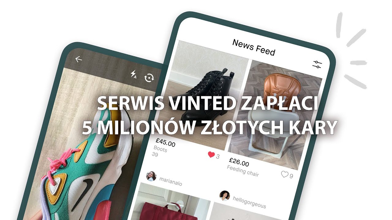 👚 Serwis Vinted zapłaci 5 milion&oacute;w zł kary 👚