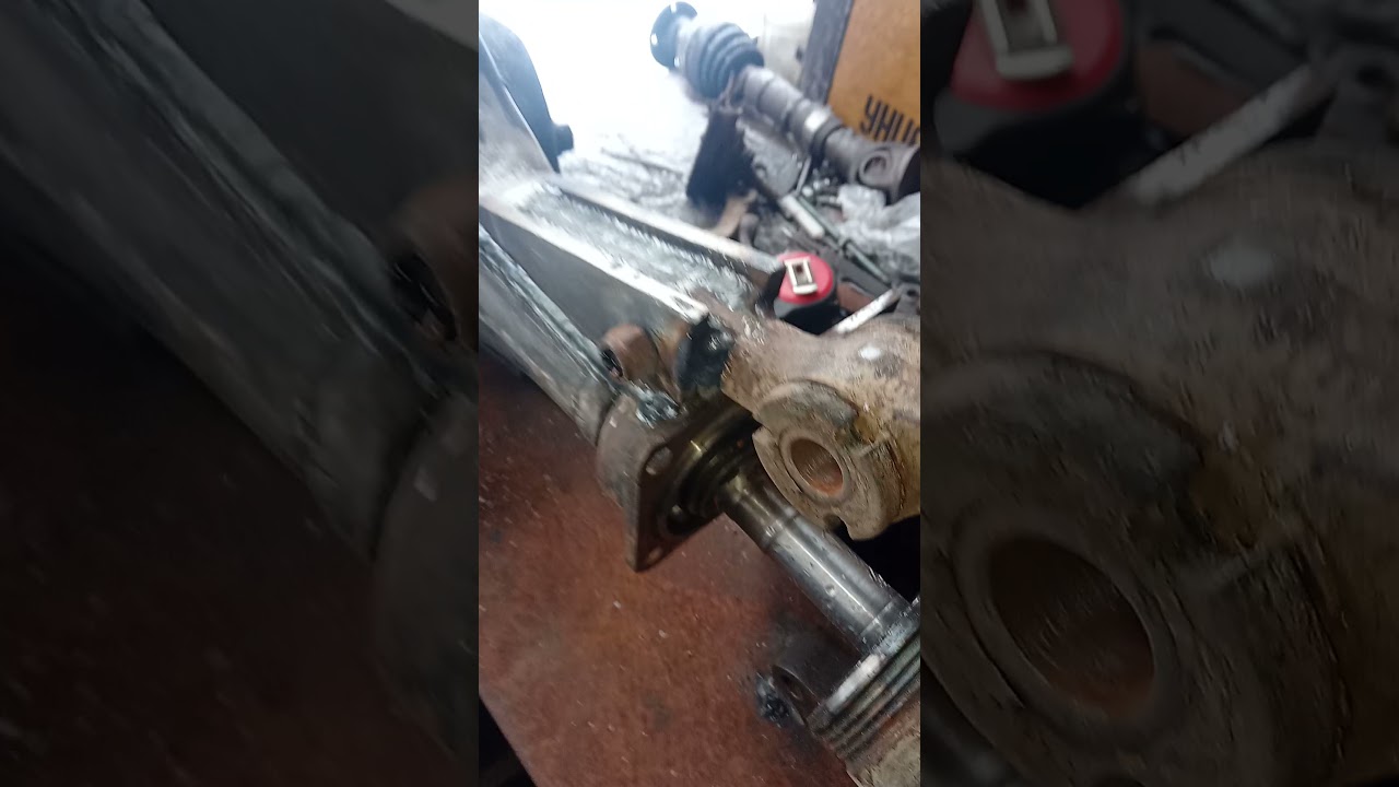 Начало положено Пвм из заднего моста ваз часть первая