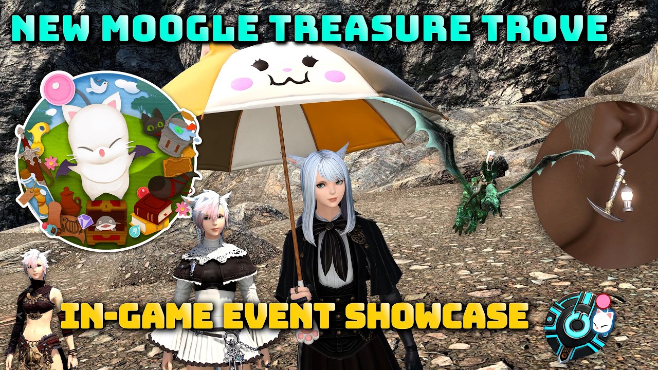 FFXIV:  NEW Moogle Treasure Trove Event! - All Items Showcased