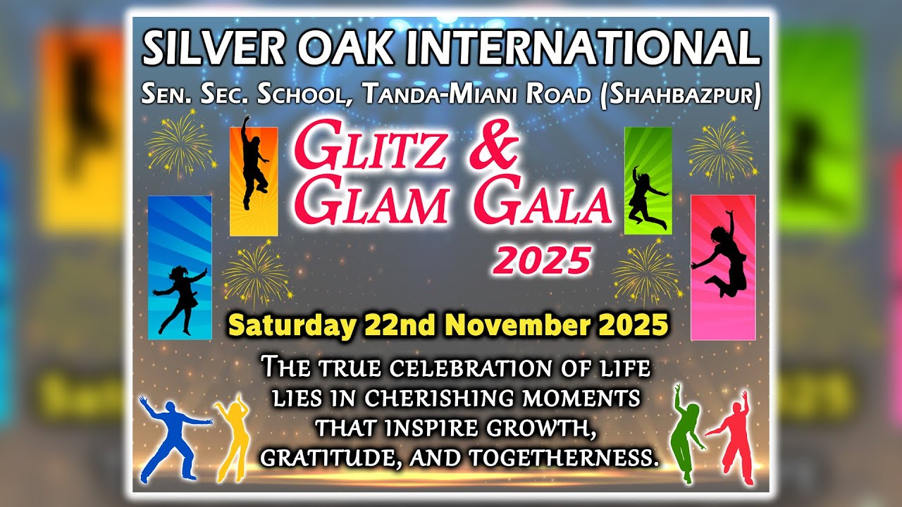 Glitz & Glam Gala 2025 | Silver Oak School , Tanda | 22-11-2025