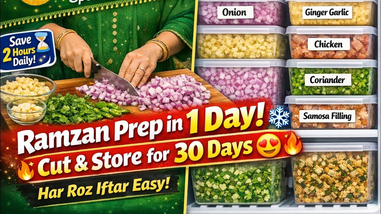 Ramzan Special Preparation Routine | Iftar Items Planning Before Ramadan