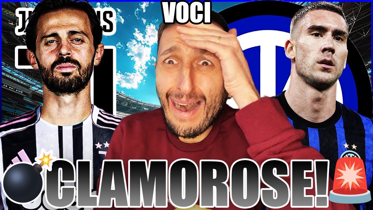 💣🚨 CLAMOROSO: LA JUVENTUS VUOLE SUBITO BERNARDO SILVA‼️ L'INTER TENTA IL COLPO VLAHOVIC⁉️🤔