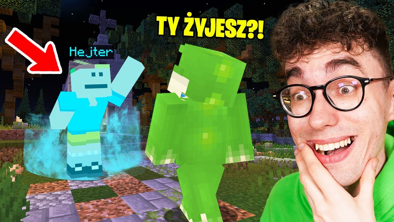 Spotkałem HEJTERA w ŚWIECIE DUCHÓW w Minecraft! (rozmowa)