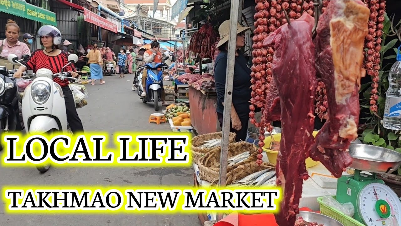 Raw & Real: Daily Life at Takhmao New Market. 