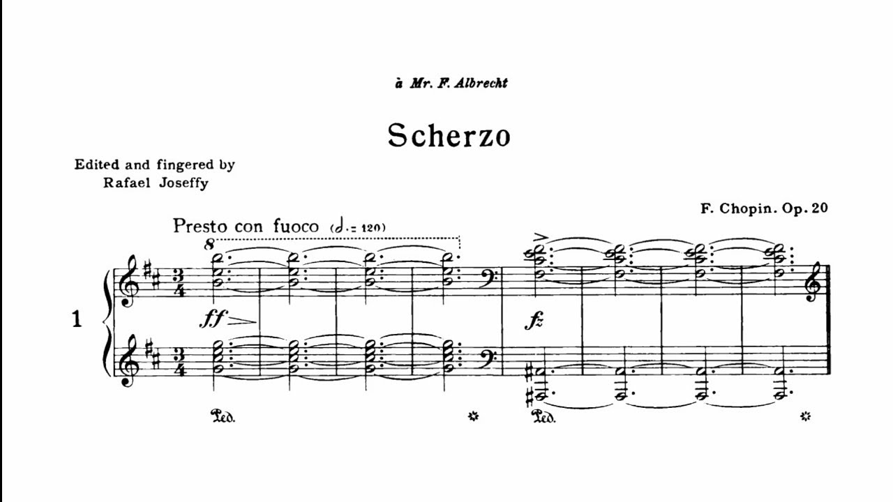 Chopin - Scherzo no.1 in B minor Op.20 (Yoffe)