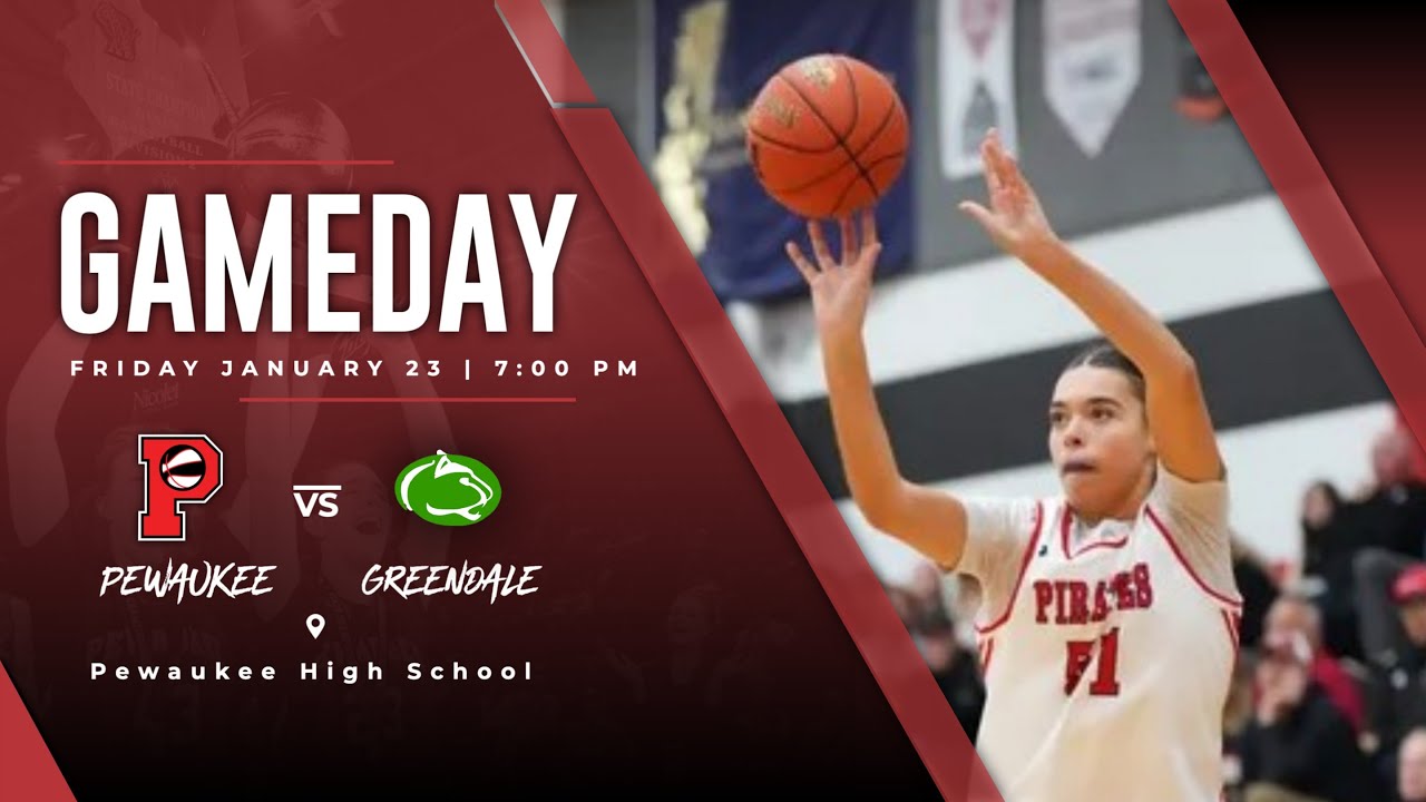 PTV - Girls Varsity Basketball - Pewaukee vs. Greendale 1-23-26 - 7:00pm