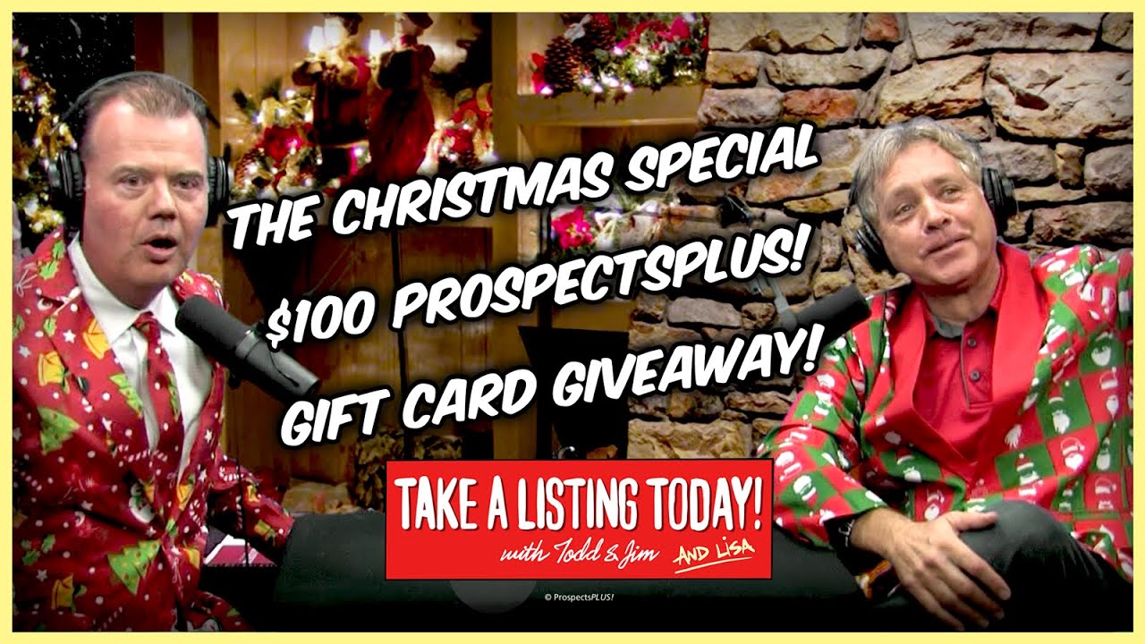The Special Christmas Show | TAKE A LISTING TODAY PODCAST