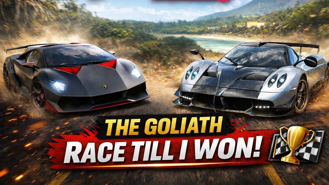 🚗 50KM of Pure Determination | Forza Horizon 5 The Goliath Race Till I Won