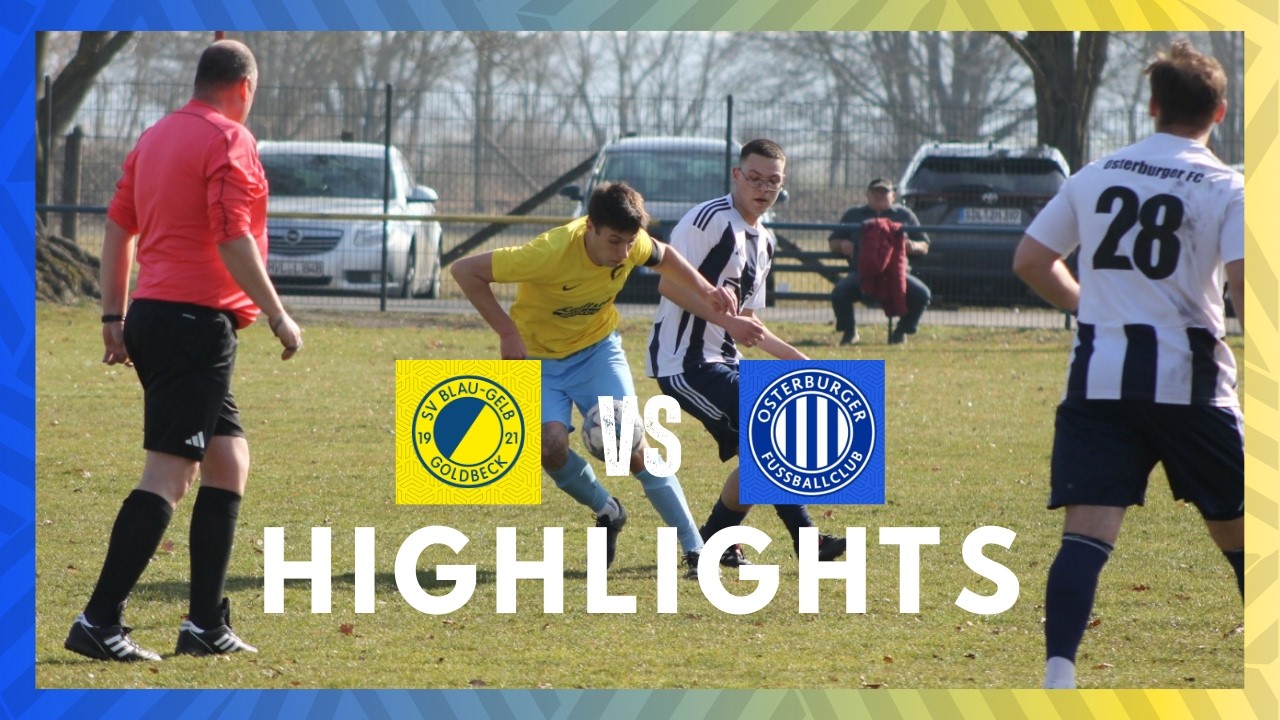 16.Spieltag der KOL Altmark OST | SV Blau-Gelb Goldbeck vs. Osterburger FC II