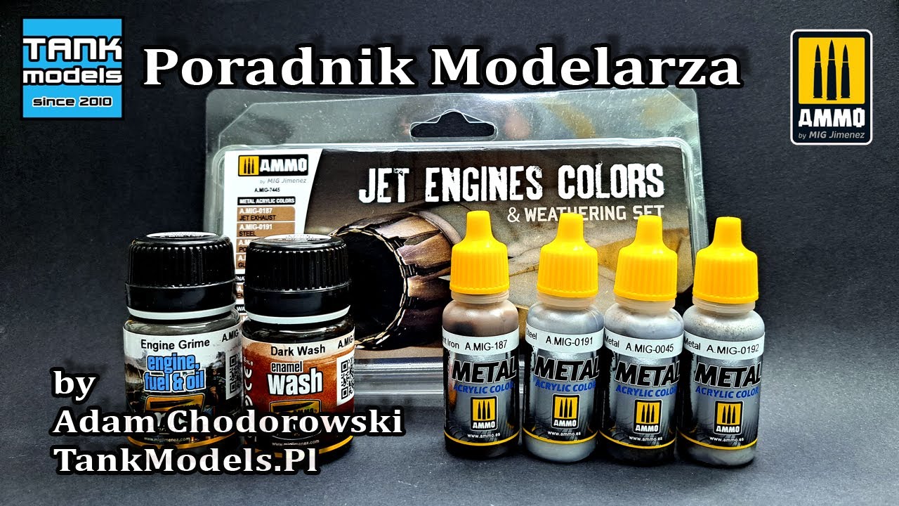 Poradnik Modelarski 17 - JET ENGINES AMMO by Mig Jimenez