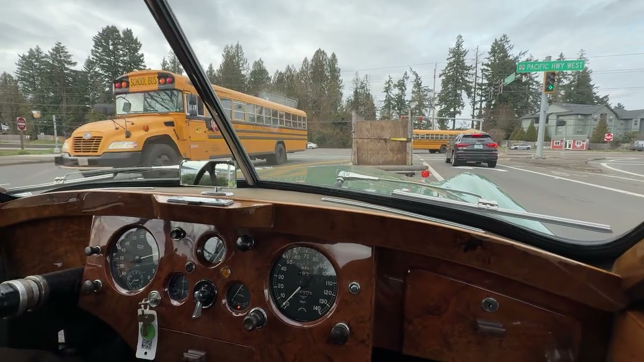 1953 Jaguar XK120 Drive Video