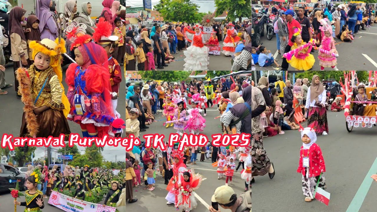Karnaval Purworejo TK PAUD 2025