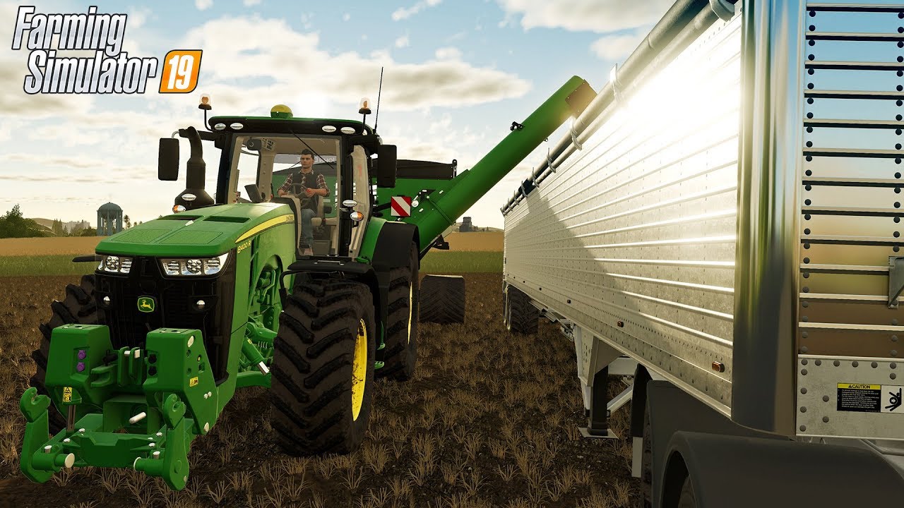 Ls19 Gameplay Trailer - Die Ernte / Harvesting Crops