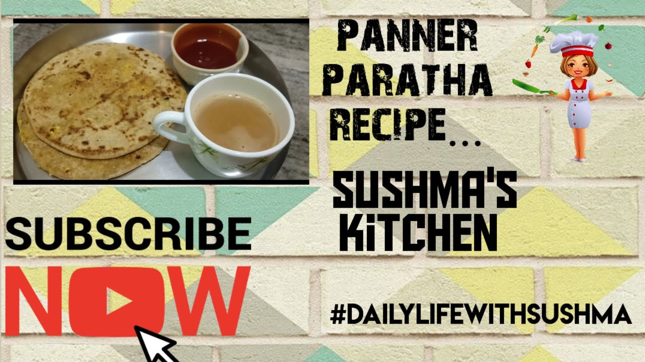 Paneer paratha ki lajawab recipe...l Daily life with Sushma l recipe videos l #youtube #recipe #like